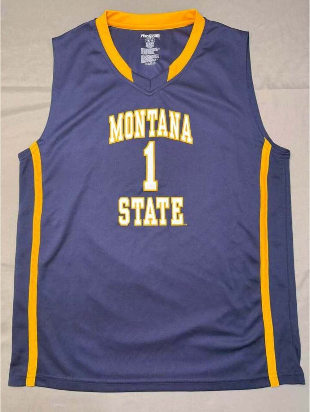 ProEdge Montana State Jersey Teen Size 16/18